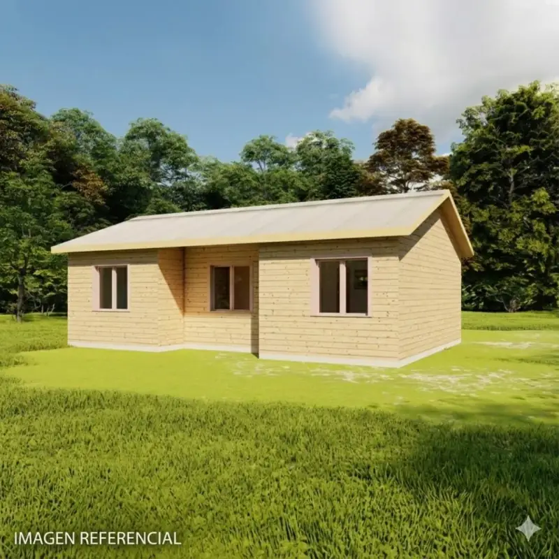 Casa prefabricada Temukit en Valdivia