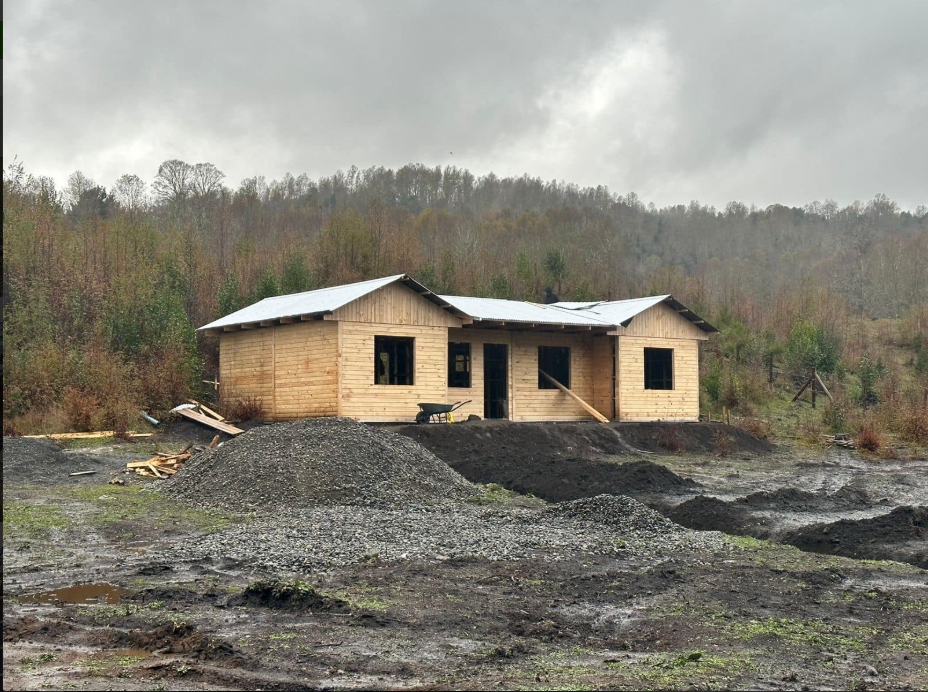 Cabaña Millantú terminada en Pucón